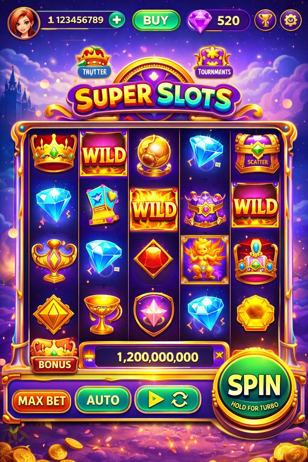 Real money slots game